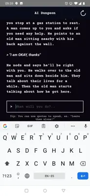 AI Dungeon android App screenshot 6