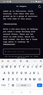 AI Dungeon android App screenshot 7